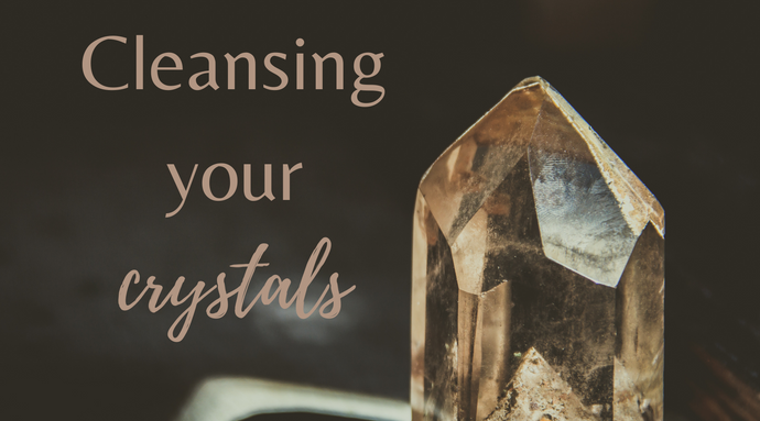 How to cleanse your crystals