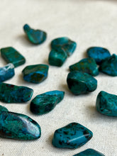 Load image into Gallery viewer, Chrysocolla Malachite Mini Tumble
