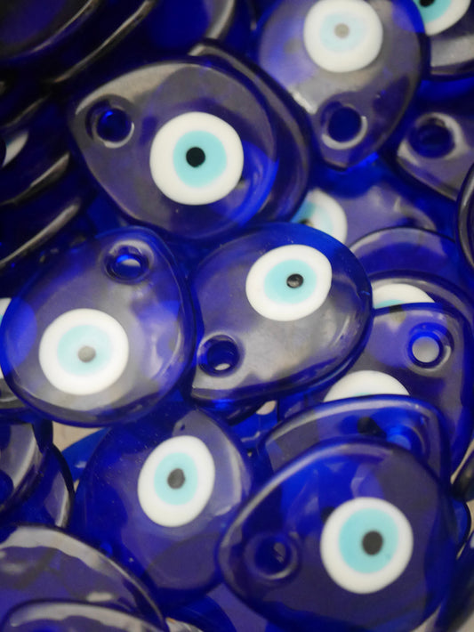 Bulk Bundle- Teardrop Evil Eye Pendants