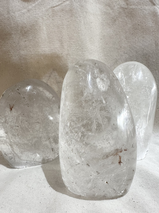 Clear Quartz Standing Freeform