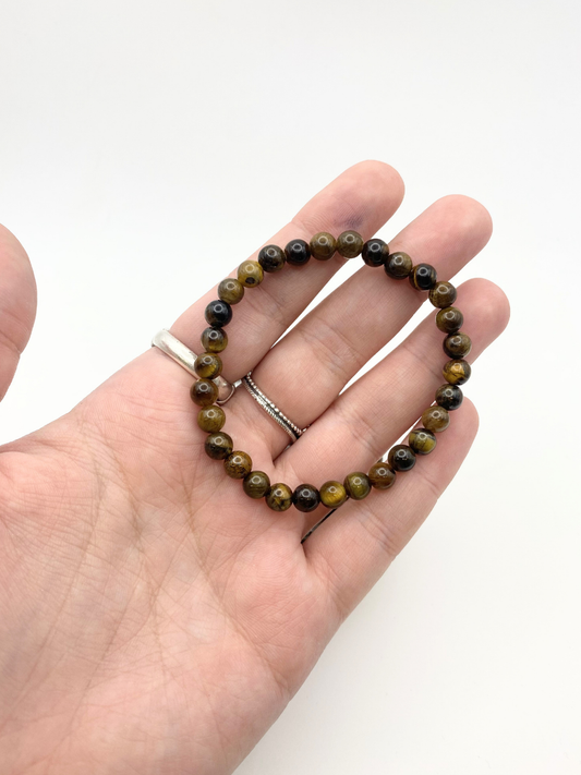 Tigers Eye Bracelet 6mm