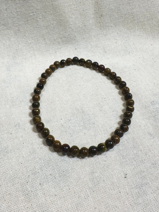 Tigers Eye Bracelet 4mm