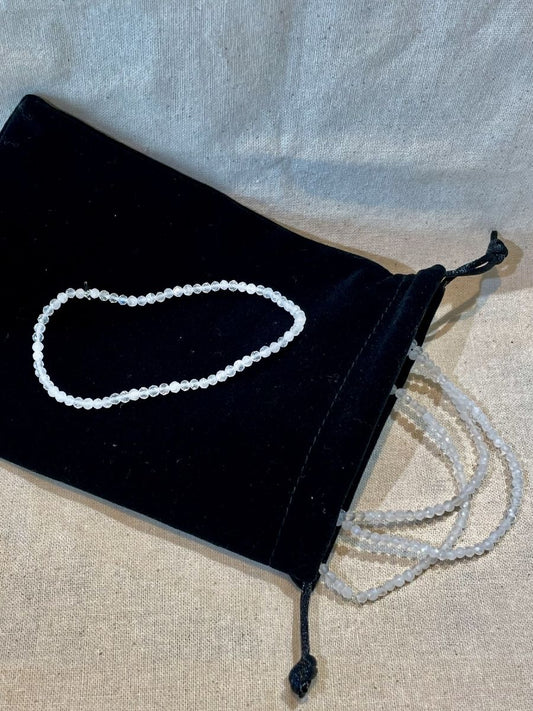 Moonstone Mini Faceted Bracelet