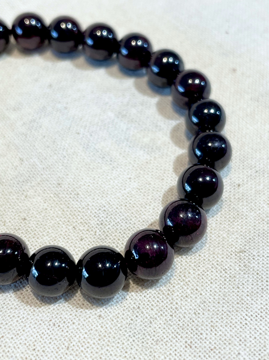 Garnet 7mm Bracelet