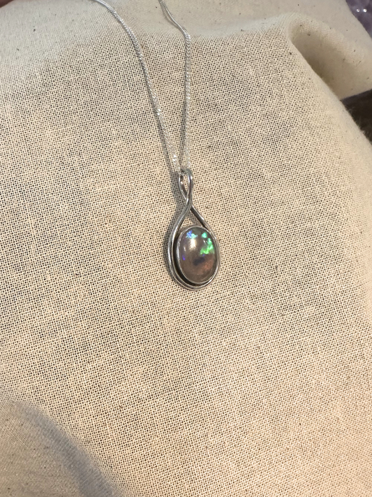 Australian Crystal Opal Pendant