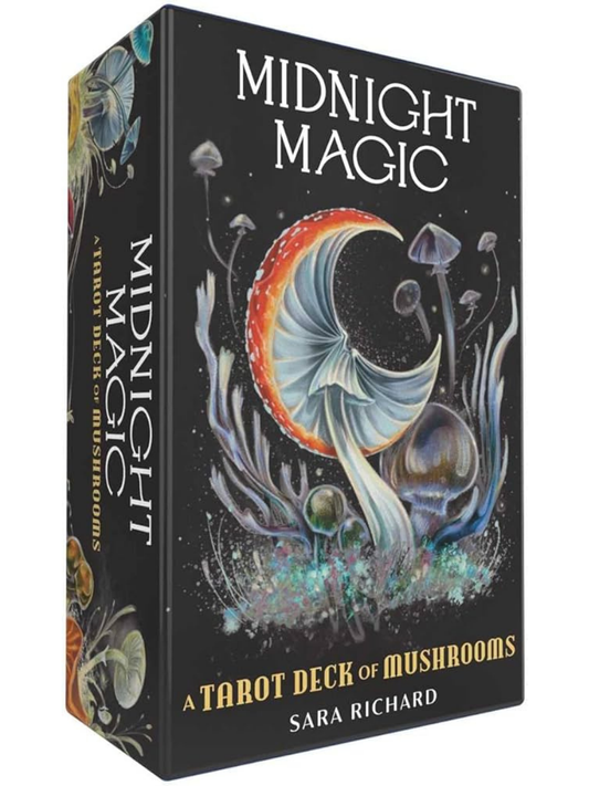 Midnight Magic Tarot Deck Of Mushrooms