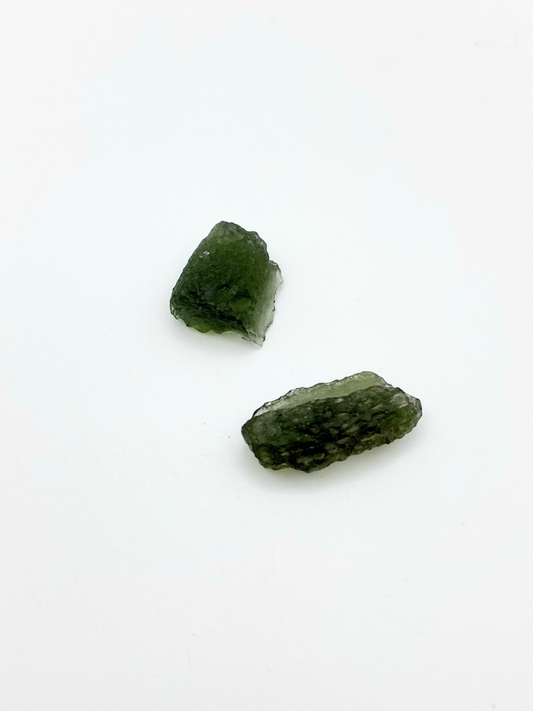 Genuine Authentic Moldavite Crystal - Large