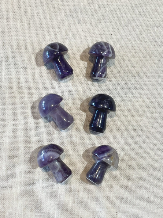 Amethyst Mini Mushroom