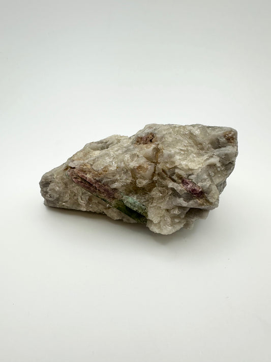 Watermelon Tourmaline in Heliodor Mineral Specimen