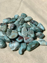 Load image into Gallery viewer, Larimar Small Tumbled Stone
