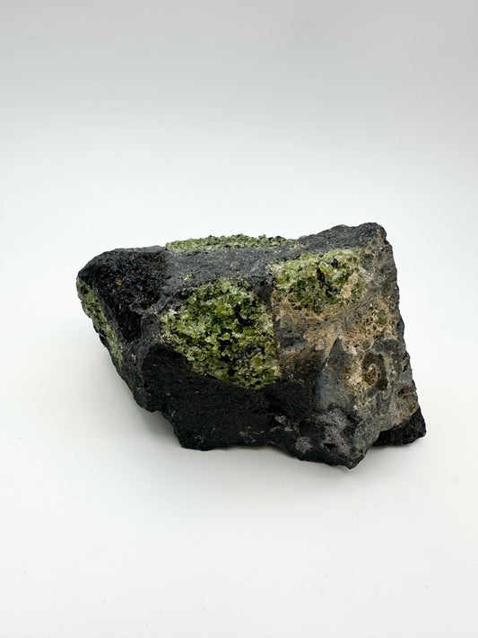 Olivine in Basalt Specimen