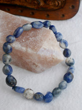 Load image into Gallery viewer, Sodalite Pebble Bracelet
