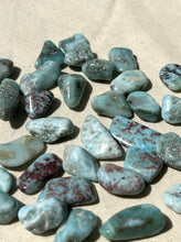 Load image into Gallery viewer, Larimar Small Tumbled Stone
