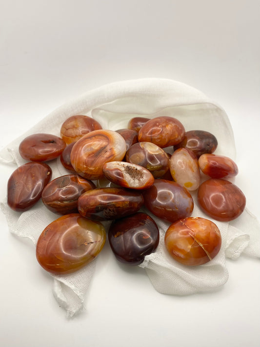 Madagascan Carnelian Palmstones