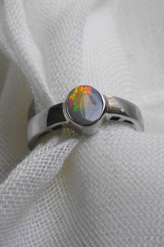 Australian Opal Ring - Size 8