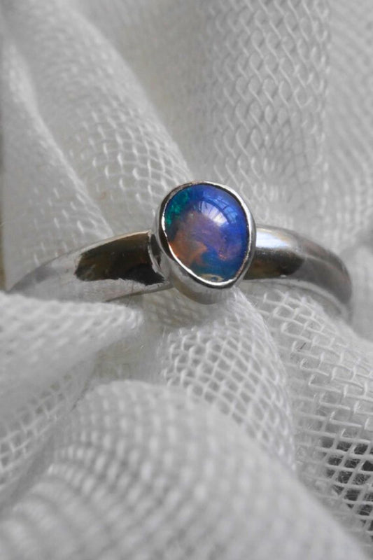 Australian Opal Ring - Size 8