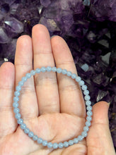 Load image into Gallery viewer, Blue Chalcedony Bracelet 4mm
