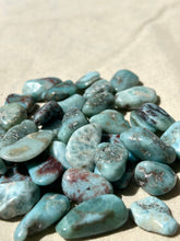 Load image into Gallery viewer, Larimar Small Tumbled Stone
