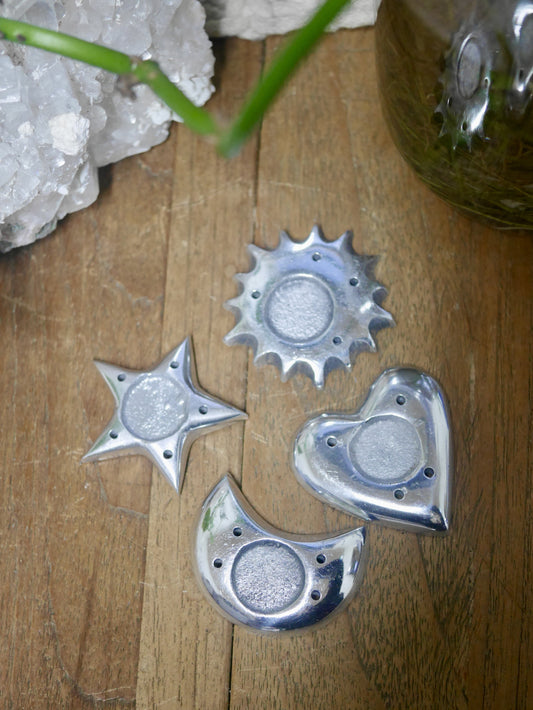 Silver Incense Holder