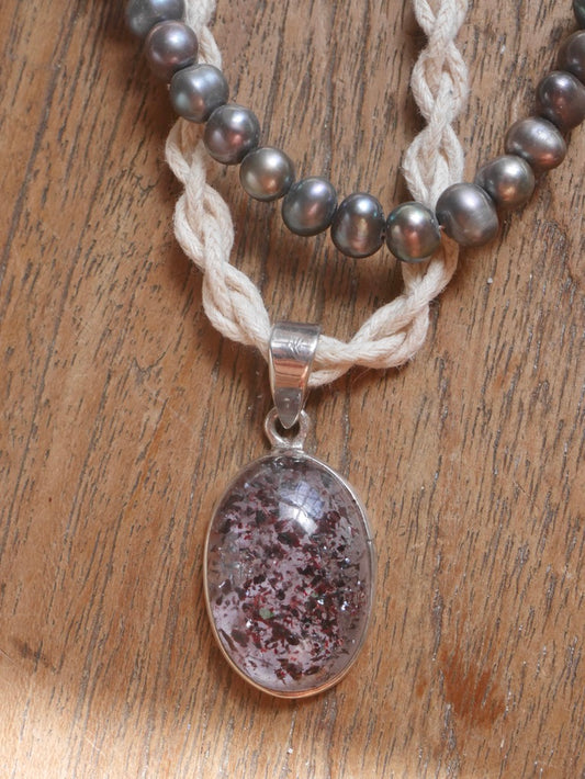 Oval Super Seven Pendant