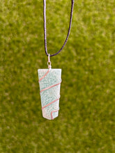 Load image into Gallery viewer, Amazonite Flat Point Wrap Necklace
