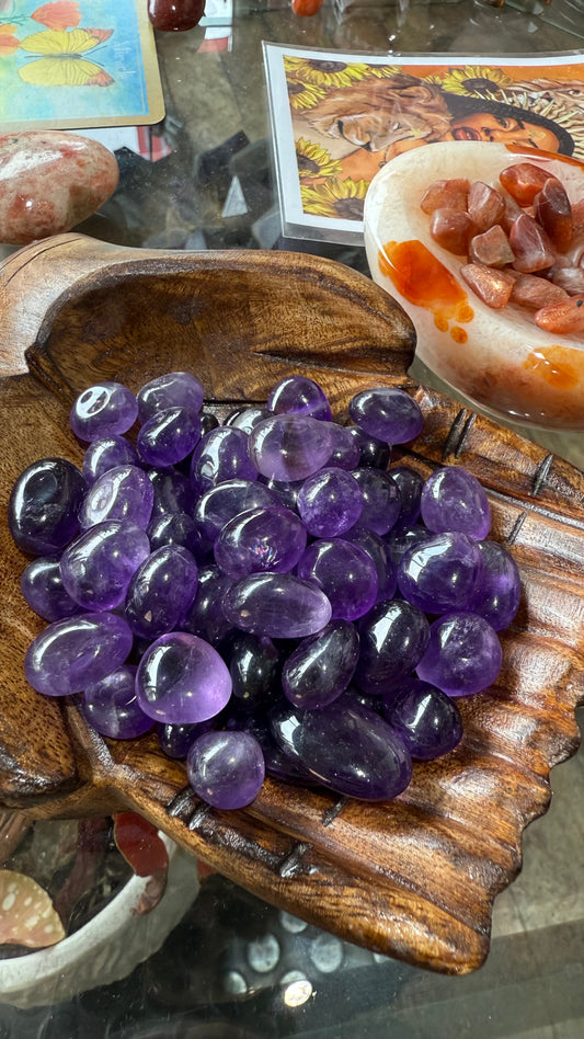 Brazilian Amethyst Mini Tumble