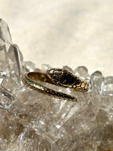 Load image into Gallery viewer, Brass Snake Ring
