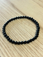 Load image into Gallery viewer, Black Tourmaline Bracelet 4mm
