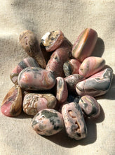 Load image into Gallery viewer, Rhodochrosite Small Tumbled Stone
