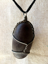 Load image into Gallery viewer, Shiva Lingam Wire Wrap Necklace
