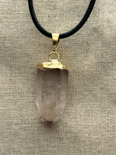Load image into Gallery viewer, Clear Quartz Point Necklace
