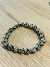 Load image into Gallery viewer, Dalmatian Jasper 8mm Bracelet
