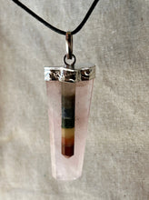 Load image into Gallery viewer, Rose Quartz Chakra Necklace
