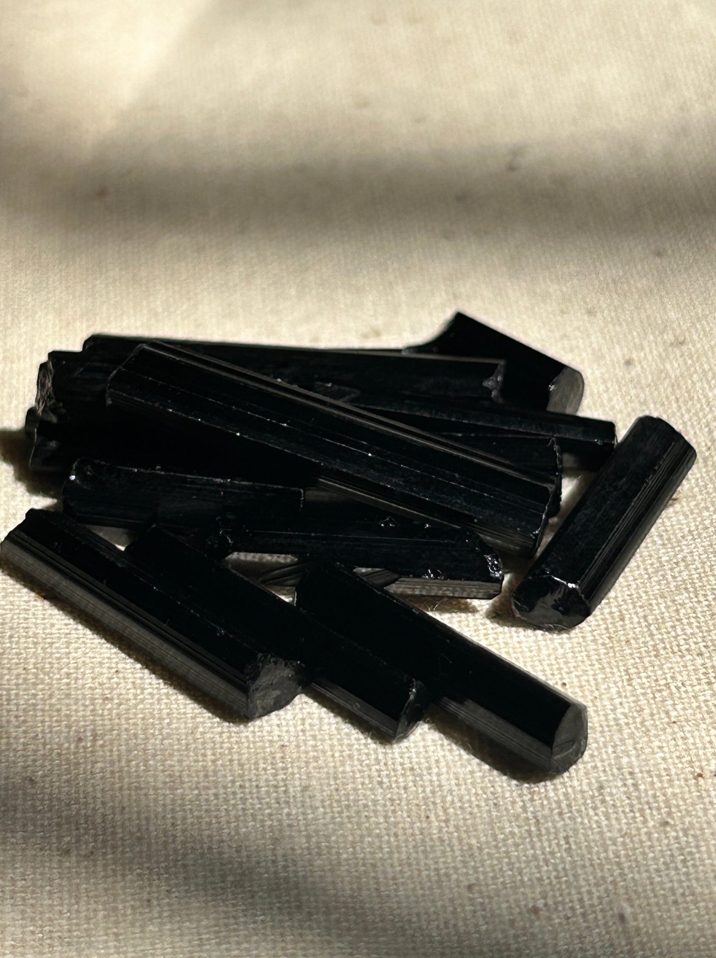 Black Tourmaline- Naturally Terminated Mini Rough