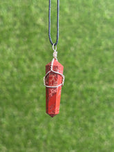Load image into Gallery viewer, Red Japer Wire Wrap Point
