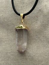 Load image into Gallery viewer, Clear Quartz Point Necklace
