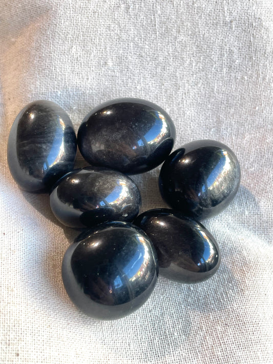 Silver Sheen Obsidian Tumble