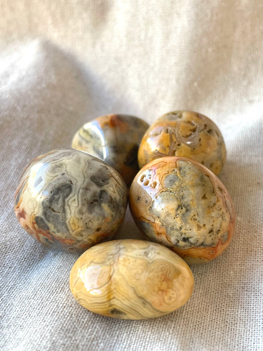 Crazy Lace Agate Tumble