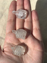 Load image into Gallery viewer, Clear Quartz mini turtle
