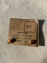 Load image into Gallery viewer, Sunstone Earrings
