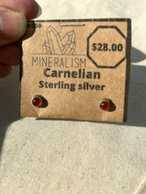 Load image into Gallery viewer, Carnelian Earrings

