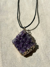 Load image into Gallery viewer, Amethyst Cluster Necklace
