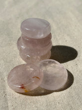 Load image into Gallery viewer, Rose Quartz Small Flatstone
