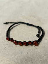 Load image into Gallery viewer, Carnelian Macrame Bracelet
