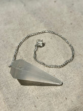 Load image into Gallery viewer, Selenite Pendulum
