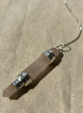 Load image into Gallery viewer, Rose Quartz Pendulum

