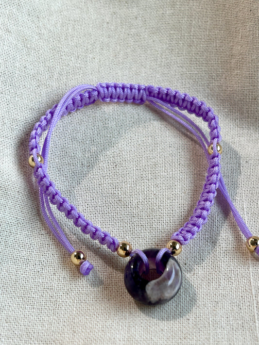 Donut Macrame Bracelet
