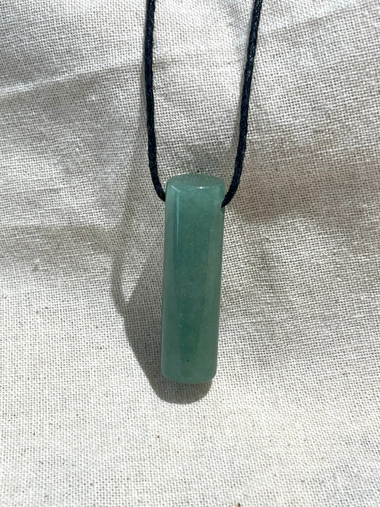 Aventurine Rod Necklace