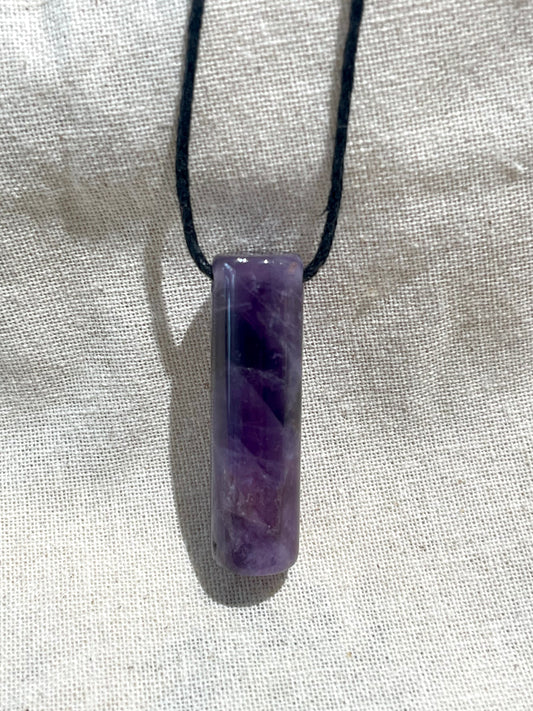 Amethyst Rod Necklace