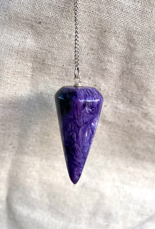 Charoite Pendulum